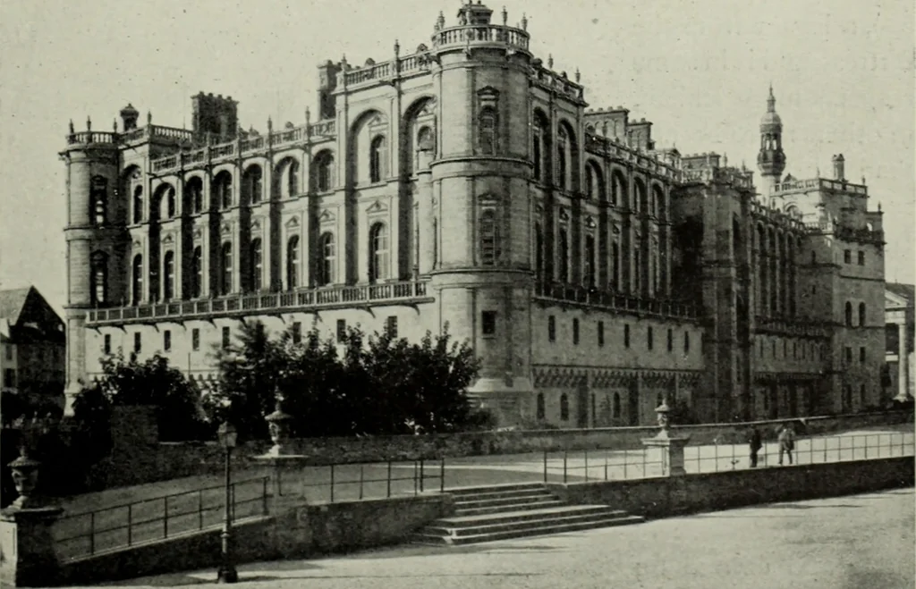 An illustration from The architecture of the Renaissance in France; a history of the evolution of the arts of building, decoration and garden design under classical influence from 1495 to 1830, 1911, leaf 106