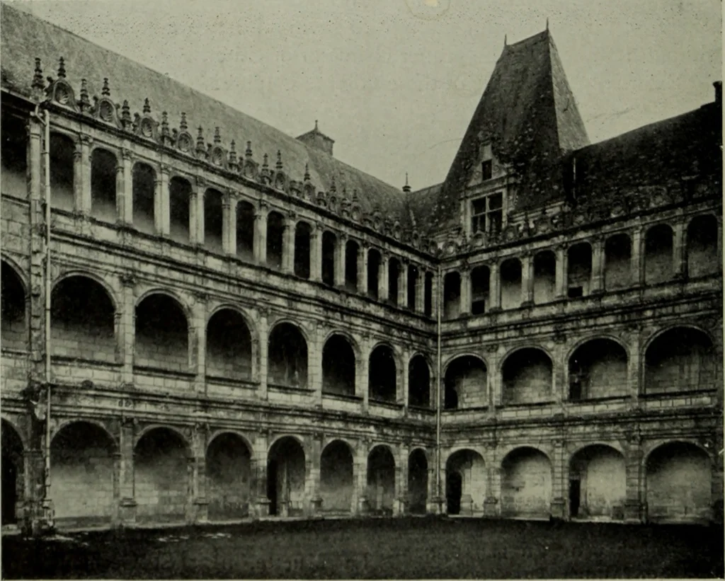 An illustration from The architecture of the Renaissance in France; a history of the evolution of the arts of building, decoration and garden design under classical influence from 1495 to 1830, 1911, leaf 109