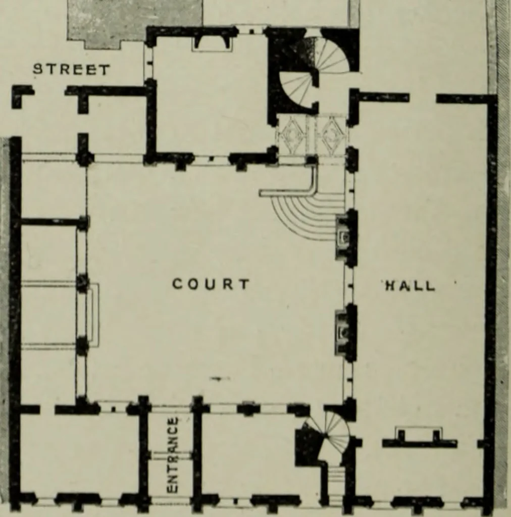 An illustration from The architecture of the Renaissance in France; a history of the evolution of the arts of building, decoration and garden design under classical influence from 1495 to 1830, 1911, leaf 111