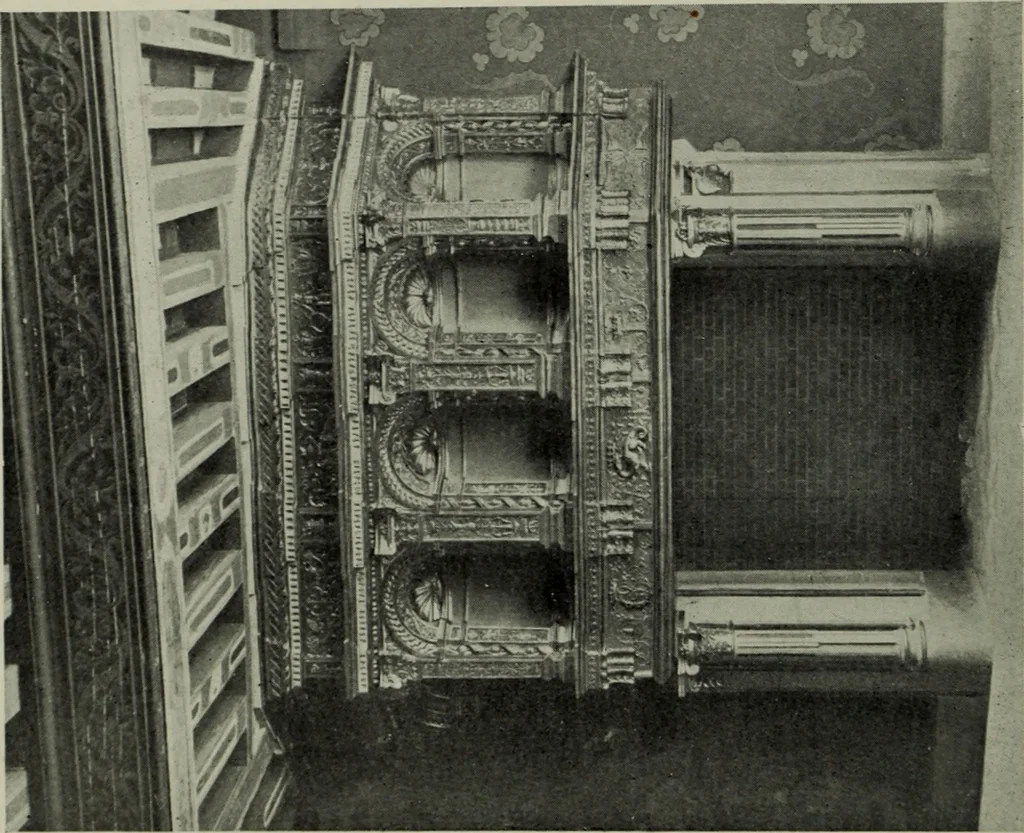 An illustration from The architecture of the Renaissance in France; a history of the evolution of the arts of building, decoration and garden design under classical influence from 1495 to 1830, 1911, leaf 119