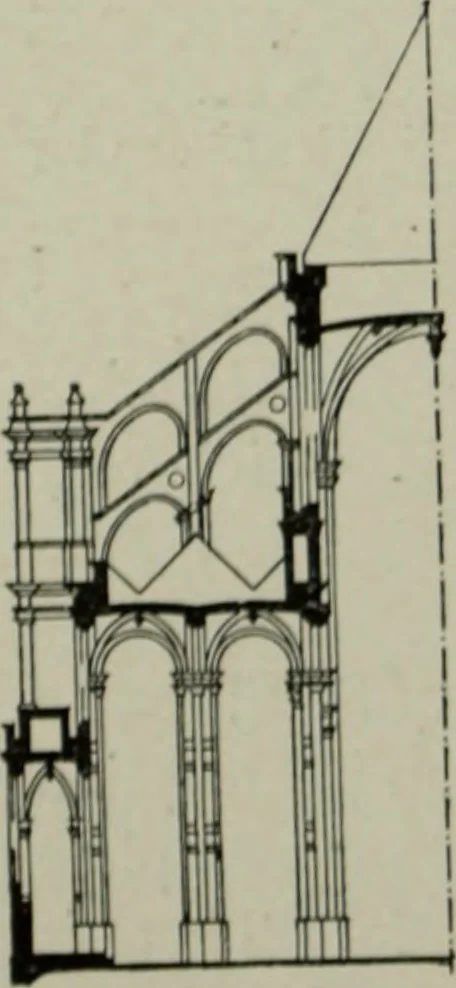 An illustration from The architecture of the Renaissance in France; a history of the evolution of the arts of building, decoration and garden design under classical influence from 1495 to 1830, 1911, leaf 121