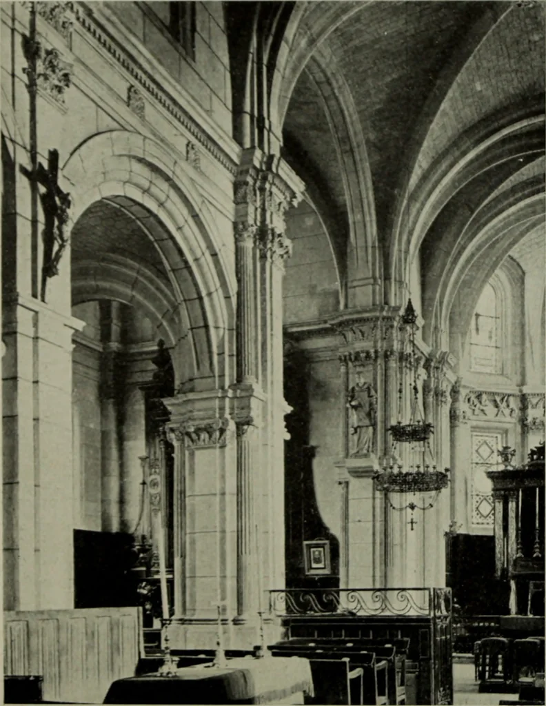 An illustration from The architecture of the Renaissance in France; a history of the evolution of the arts of building, decoration and garden design under classical influence from 1495 to 1830, 1911, leaf 125