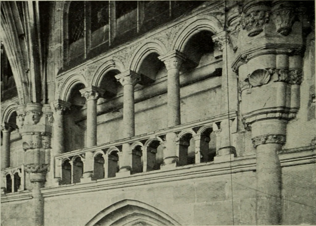 An illustration from The architecture of the Renaissance in France; a history of the evolution of the arts of building, decoration and garden design under classical influence from 1495 to 1830, 1911, leaf 129