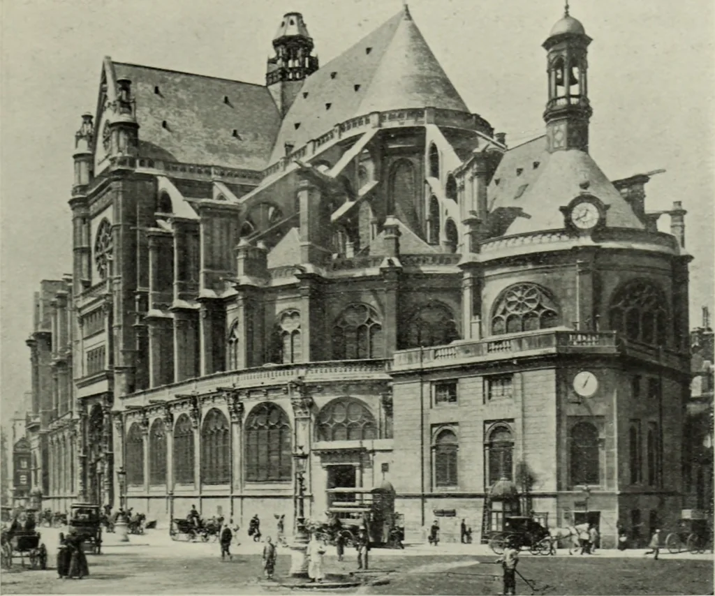 An illustration from The architecture of the Renaissance in France; a history of the evolution of the arts of building, decoration and garden design under classical influence from 1495 to 1830, 1911, leaf 130