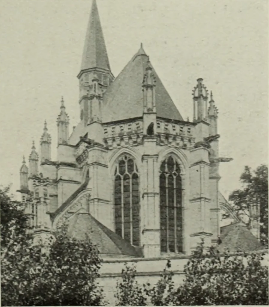 An illustration from The architecture of the Renaissance in France; a history of the evolution of the arts of building, decoration and garden design under classical influence from 1495 to 1830, 1911, leaf 130