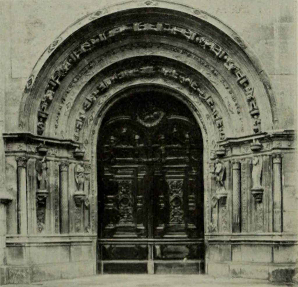 An illustration from The architecture of the Renaissance in France; a history of the evolution of the arts of building, decoration and garden design under classical influence from 1495 to 1830, 1911, leaf 131