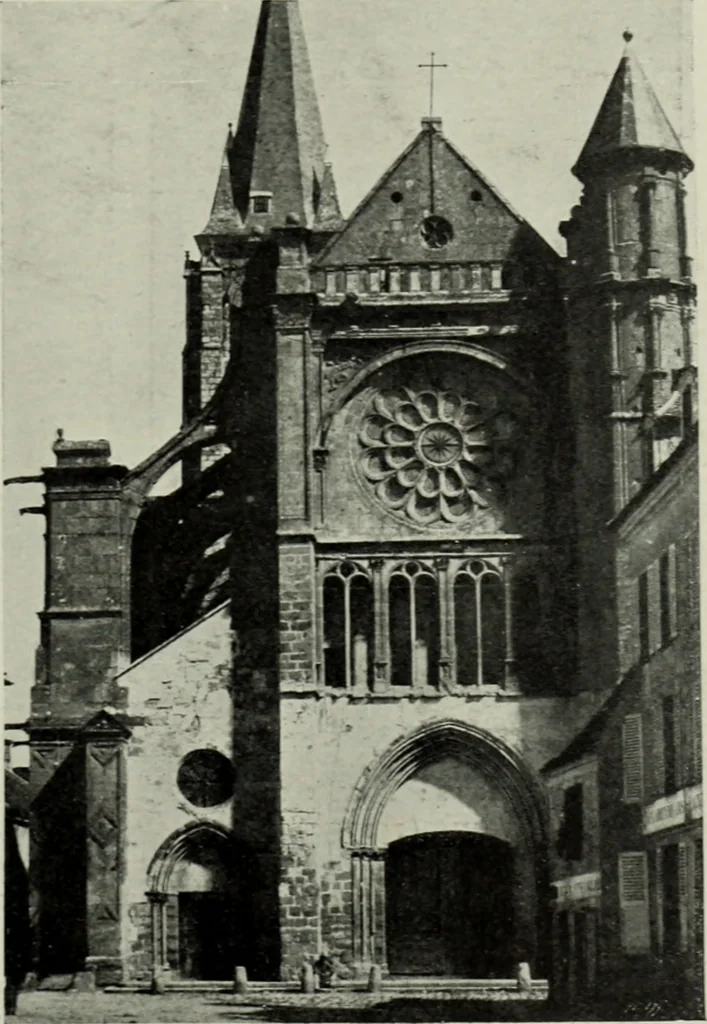 An illustration from The architecture of the Renaissance in France; a history of the evolution of the arts of building, decoration and garden design under classical influence from 1495 to 1830, 1911, leaf 132