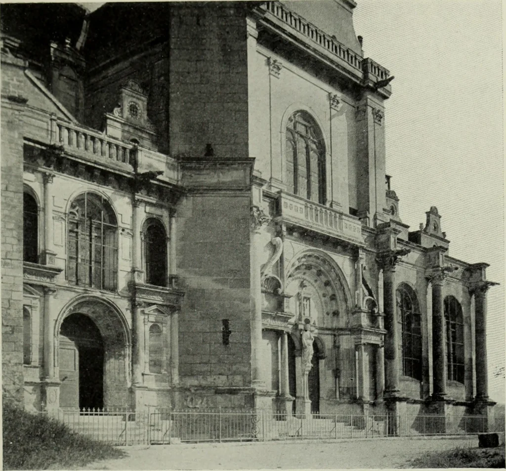 An illustration from The architecture of the Renaissance in France; a history of the evolution of the arts of building, decoration and garden design under classical influence from 1495 to 1830, 1911, leaf 140