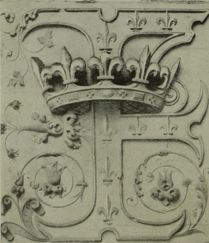 An illustration from The architecture of the Renaissance in France; a history of the evolution of the arts of building, decoration and garden design under classical influence from 1495 to 1830, 1911, leaf 147