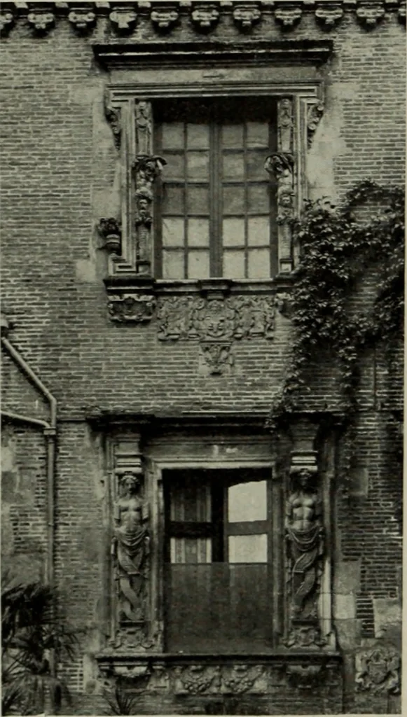 An illustration from The architecture of the Renaissance in France; a history of the evolution of the arts of building, decoration and garden design under classical influence from 1495 to 1830, 1911, leaf 165