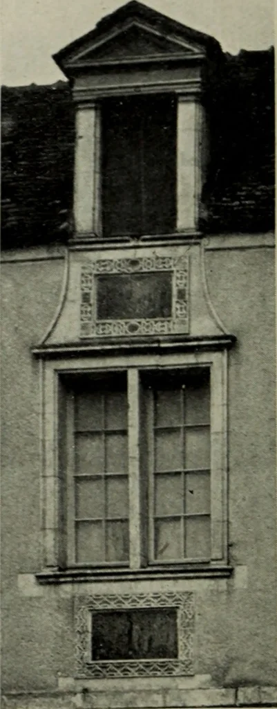 An illustration from The architecture of the Renaissance in France; a history of the evolution of the arts of building, decoration and garden design under classical influence from 1495 to 1830, 1911, leaf 165
