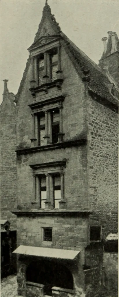 An illustration from The architecture of the Renaissance in France; a history of the evolution of the arts of building, decoration and garden design under classical influence from 1495 to 1830, 1911, leaf 169