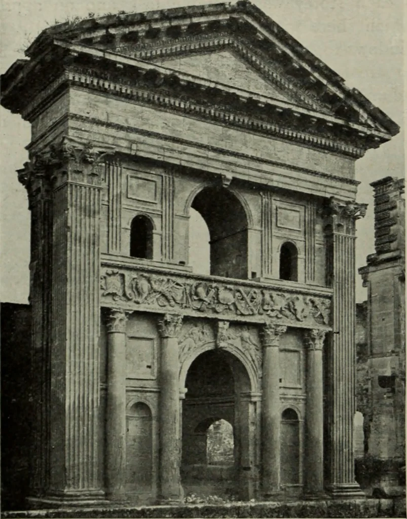 An illustration from The architecture of the Renaissance in France; a history of the evolution of the arts of building, decoration and garden design under classical influence from 1495 to 1830, 1911, leaf 171