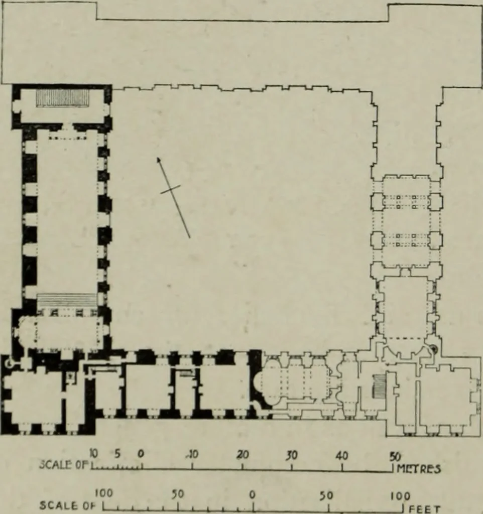 An illustration from The architecture of the Renaissance in France; a history of the evolution of the arts of building, decoration and garden design under classical influence from 1495 to 1830, 1911, leaf 175