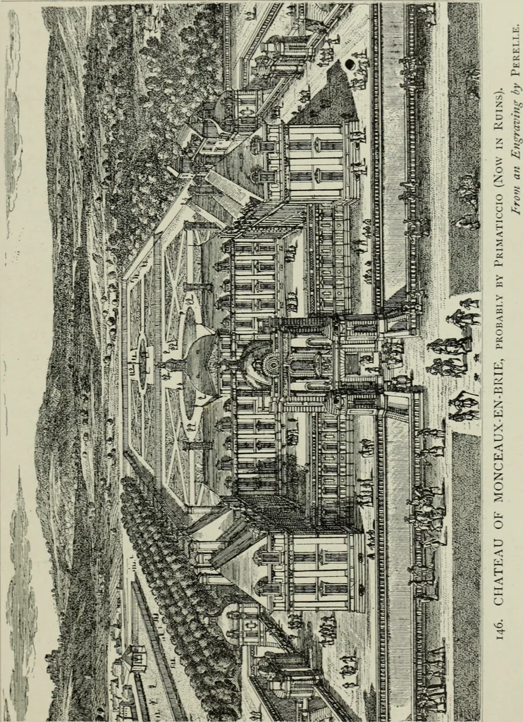 An illustration from The architecture of the Renaissance in France; a history of the evolution of the arts of building, decoration and garden design under classical influence from 1495 to 1830, 1911, leaf 192