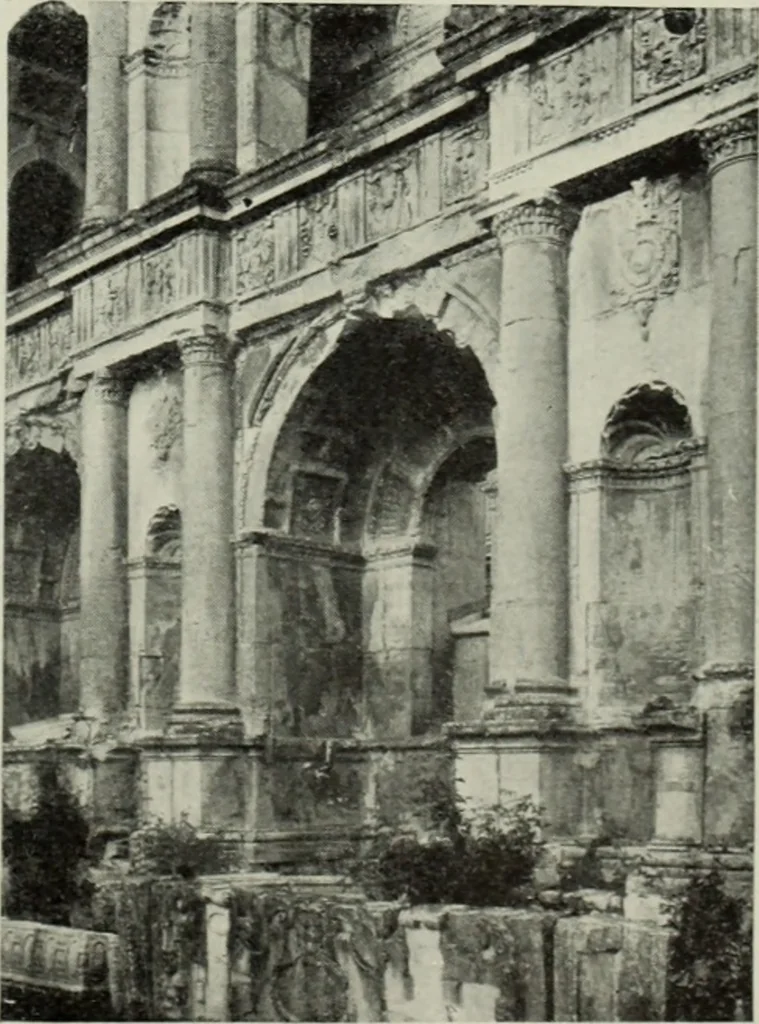 An illustration from The architecture of the Renaissance in France; a history of the evolution of the arts of building, decoration and garden design under classical influence from 1495 to 1830, 1911, leaf 194