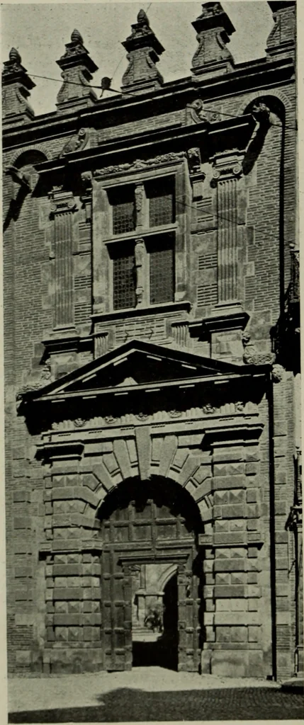 An illustration from The architecture of the Renaissance in France; a history of the evolution of the arts of building, decoration and garden design under classical influence from 1495 to 1830, 1911, leaf 195