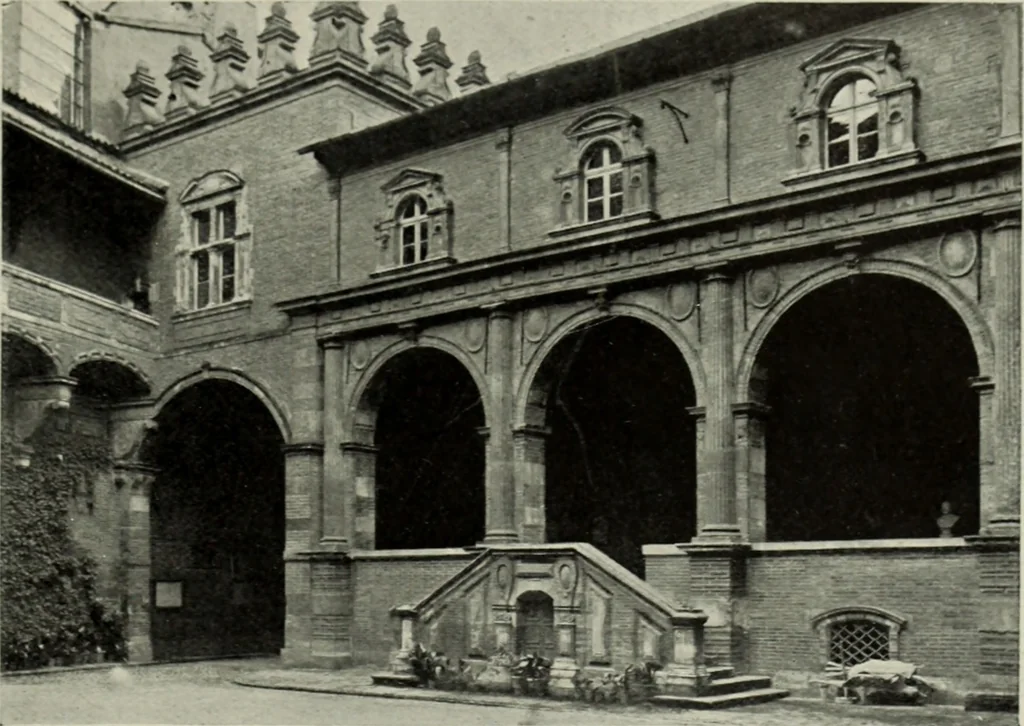 An illustration from The architecture of the Renaissance in France; a history of the evolution of the arts of building, decoration and garden design under classical influence from 1495 to 1830, 1911, leaf 196