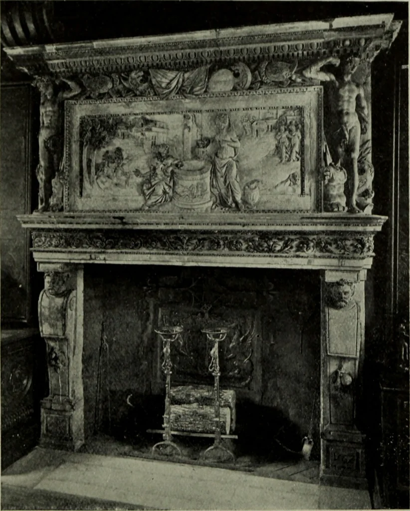 An illustration from The architecture of the Renaissance in France; a history of the evolution of the arts of building, decoration and garden design under classical influence from 1495 to 1830, 1911, leaf 199
