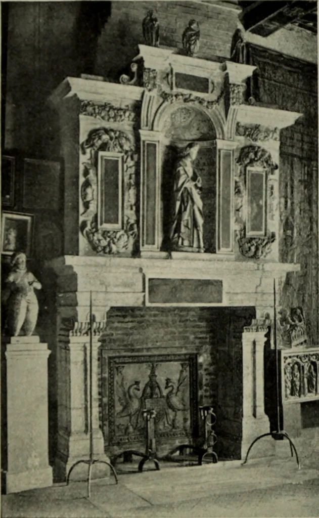 An illustration from The architecture of the Renaissance in France; a history of the evolution of the arts of building, decoration and garden design under classical influence from 1495 to 1830, 1911, leaf 199