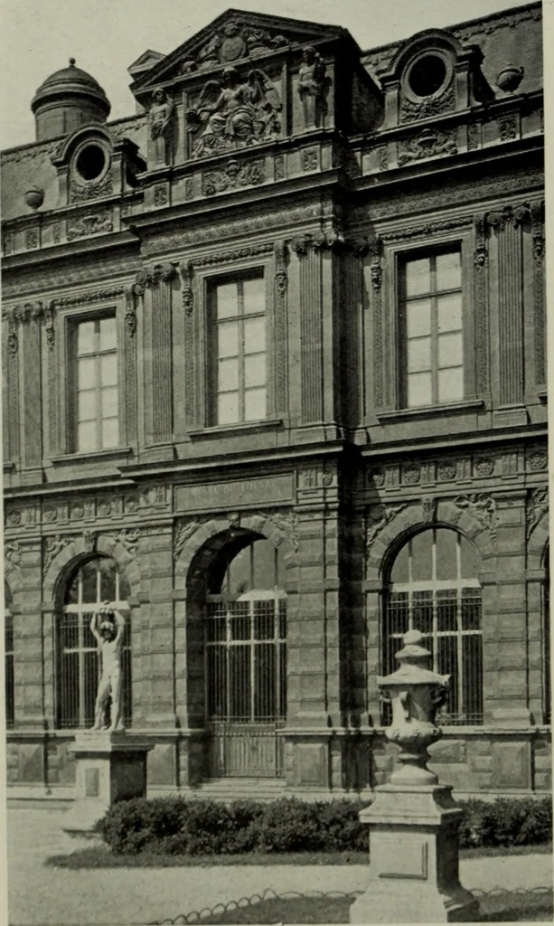 An illustration from The architecture of the Renaissance in France; a history of the evolution of the arts of building, decoration and garden design under classical influence from 1495 to 1830, 1911, leaf 209