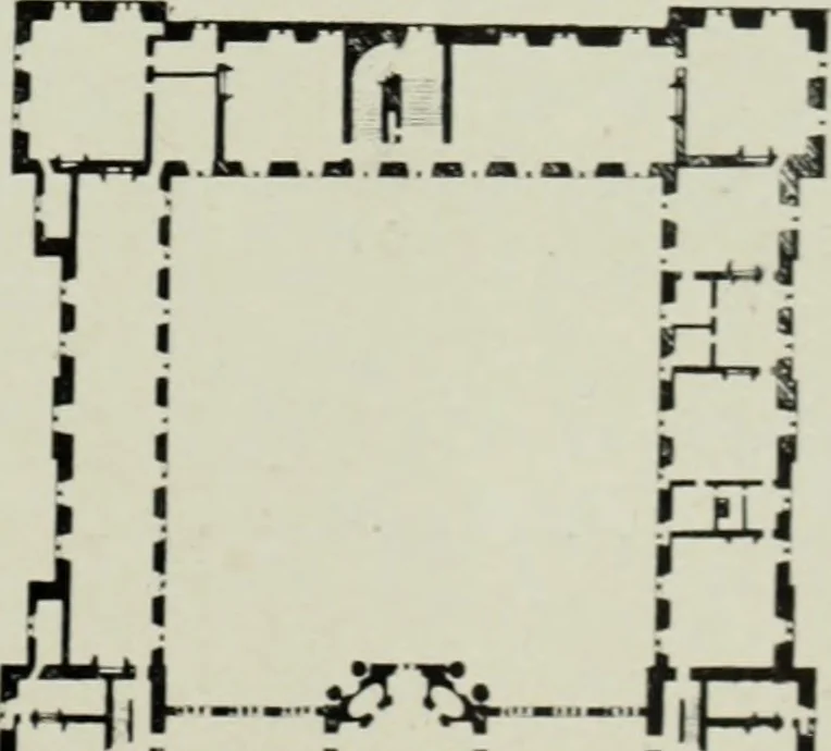 An illustration from The architecture of the Renaissance in France; a history of the evolution of the arts of building, decoration and garden design under classical influence from 1495 to 1830, 1911, leaf 212