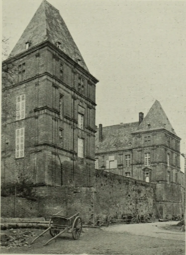 An illustration from The architecture of the Renaissance in France; a history of the evolution of the arts of building, decoration and garden design under classical influence from 1495 to 1830, 1911, leaf 216