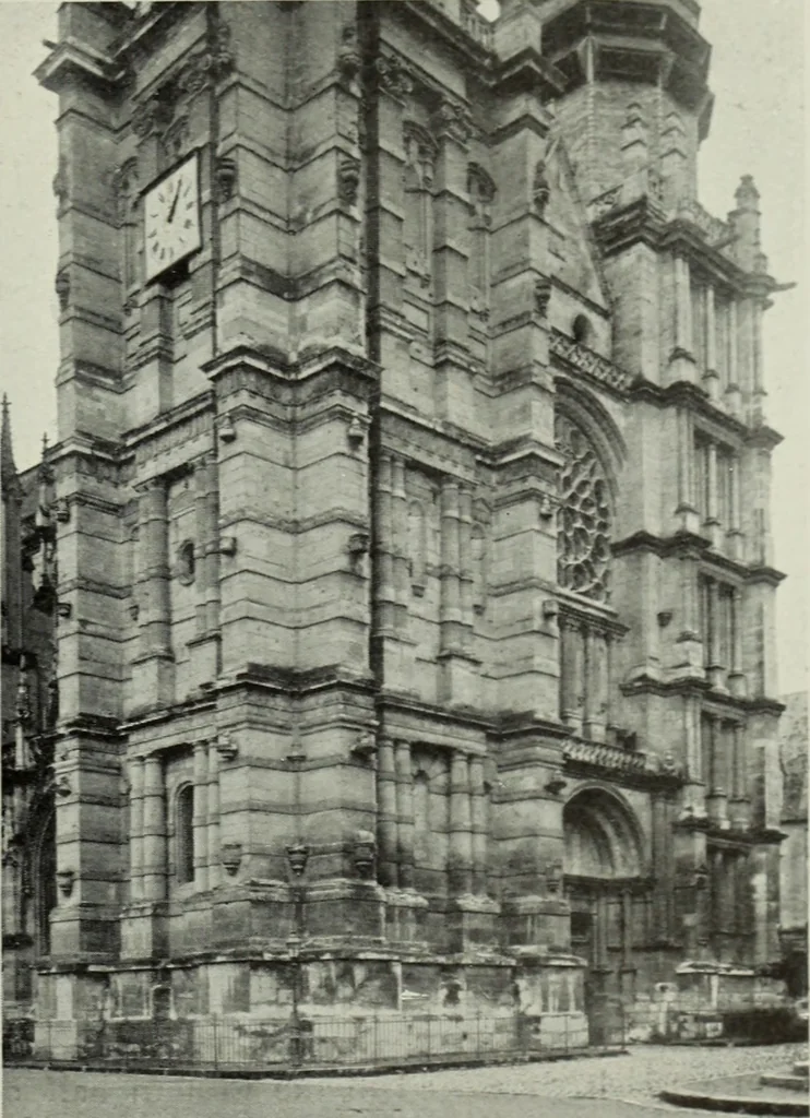 An illustration from The architecture of the Renaissance in France; a history of the evolution of the arts of building, decoration and garden design under classical influence from 1495 to 1830, 1911, leaf 228