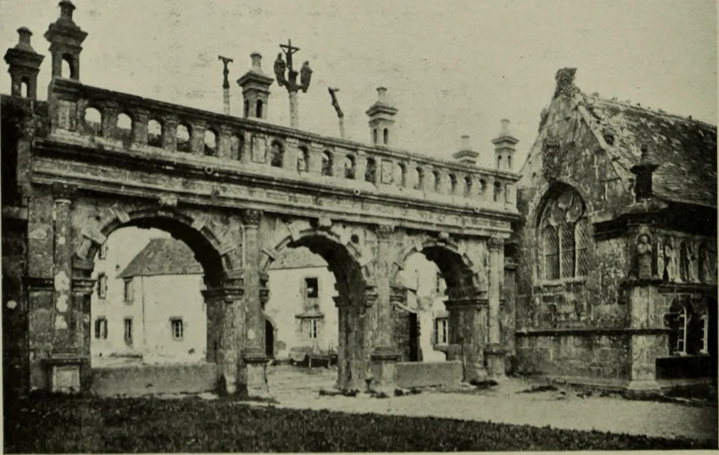 An illustration from The architecture of the Renaissance in France; a history of the evolution of the arts of building, decoration and garden design under classical influence from 1495 to 1830, 1911, leaf 233