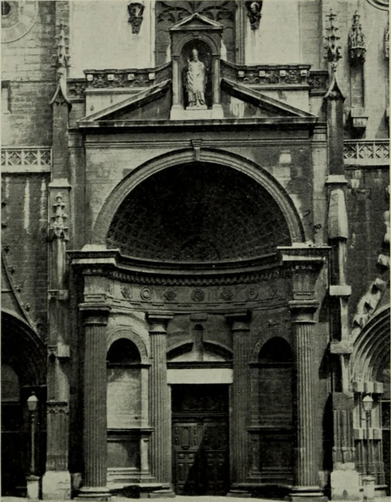 An illustration from The architecture of the Renaissance in France; a history of the evolution of the arts of building, decoration and garden design under classical influence from 1495 to 1830, 1911, leaf 235