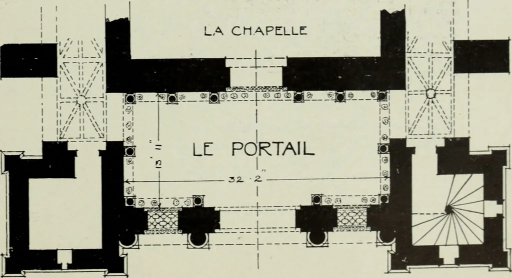 An illustration from The architecture of the Renaissance in France; a history of the evolution of the arts of building, decoration and garden design under classical influence from 1495 to 1830, 1911, leaf 236