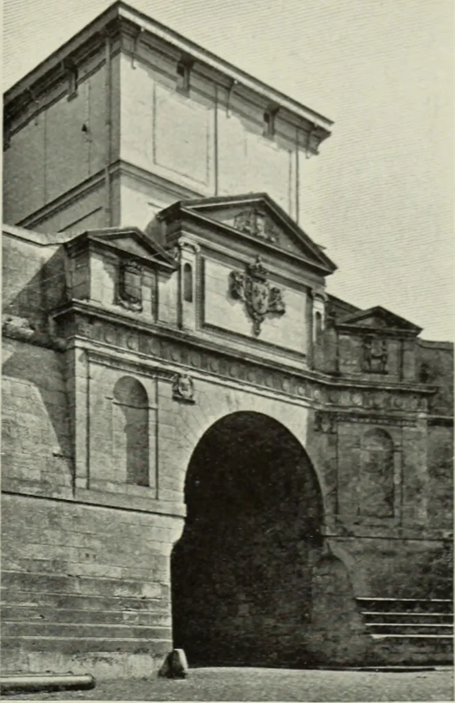 An illustration from The architecture of the Renaissance in France; a history of the evolution of the arts of building, decoration and garden design under classical influence from 1495 to 1830, 1911, leaf 238