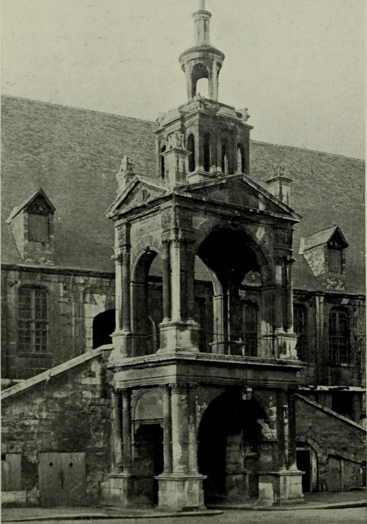 An illustration from The architecture of the Renaissance in France; a history of the evolution of the arts of building, decoration and garden design under classical influence from 1495 to 1830, 1911, leaf 239