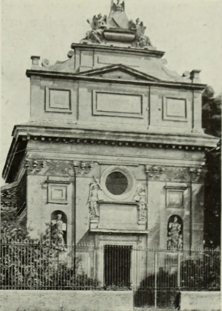 An illustration from The architecture of the Renaissance in France; a history of the evolution of the arts of building, decoration and garden design under classical influence from 1495 to 1830, 1911, leaf 240