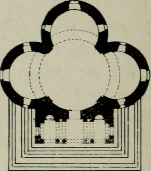 An illustration from The architecture of the Renaissance in France; a history of the evolution of the arts of building, decoration and garden design under classical influence from 1495 to 1830, 1911, leaf 241