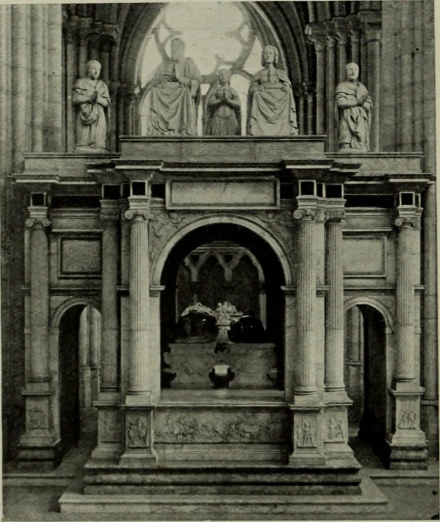 An illustration from The architecture of the Renaissance in France; a history of the evolution of the arts of building, decoration and garden design under classical influence from 1495 to 1830, 1911, leaf 243