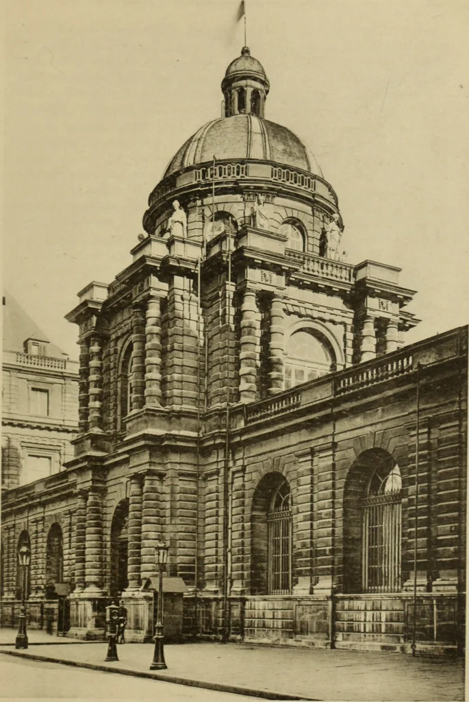 An illustration from The architecture of the Renaissance in France; a history of the evolution of the arts of building, decoration and garden design under classical influence from 1495 to 1830, 1911, leaf 250