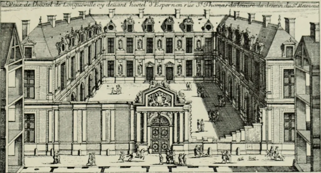 An illustration from The architecture of the Renaissance in France; a history of the evolution of the arts of building, decoration and garden design under classical influence from 1495 to 1830, 1911, leaf 260