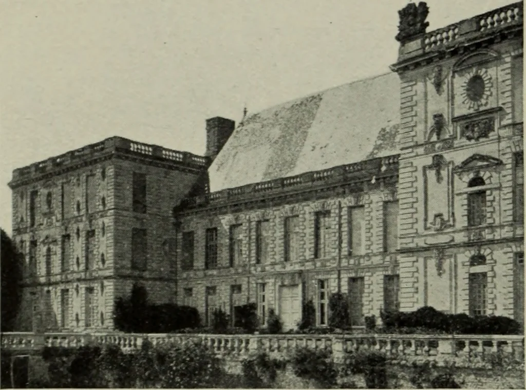 An illustration from The architecture of the Renaissance in France; a history of the evolution of the arts of building, decoration and garden design under classical influence from 1495 to 1830, 1911, leaf 263