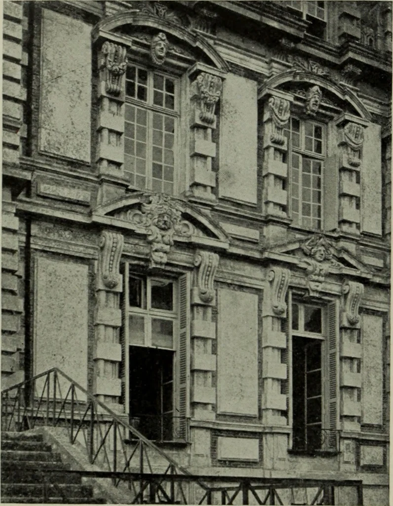 An illustration from The architecture of the Renaissance in France; a history of the evolution of the arts of building, decoration and garden design under classical influence from 1495 to 1830, 1911, leaf 265