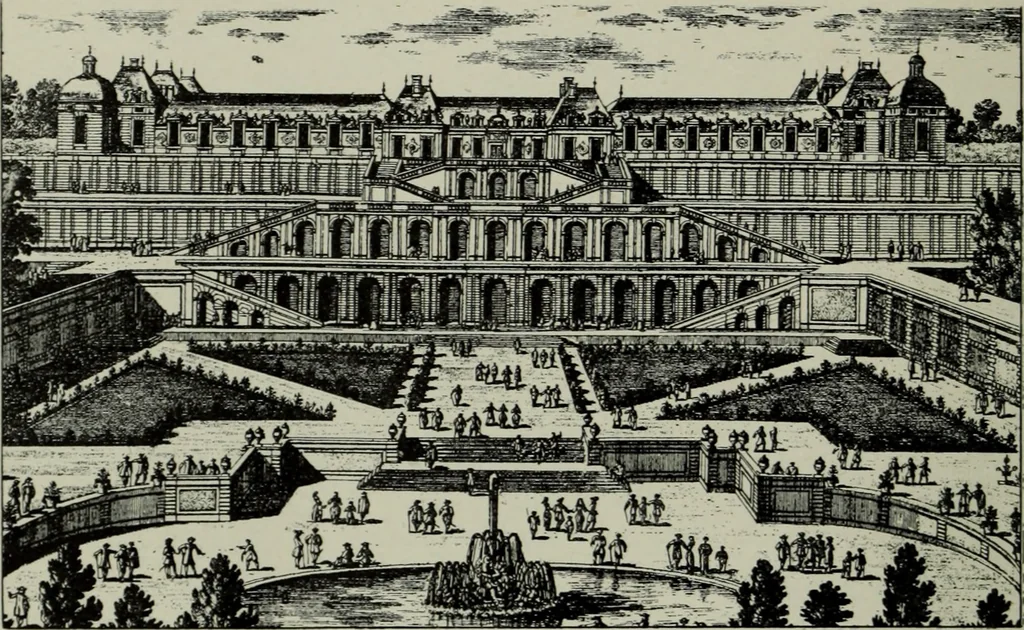 An illustration from The architecture of the Renaissance in France; a history of the evolution of the arts of building, decoration and garden design under classical influence from 1495 to 1830, 1911, leaf 273