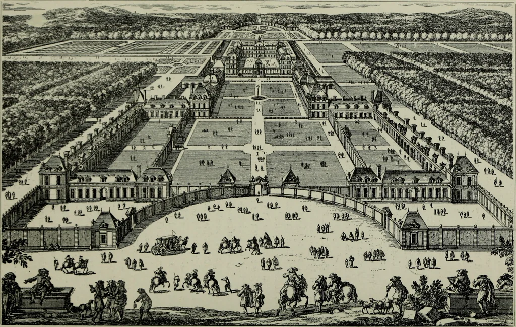 An illustration from The architecture of the Renaissance in France; a history of the evolution of the arts of building, decoration and garden design under classical influence from 1495 to 1830, 1911, leaf 281