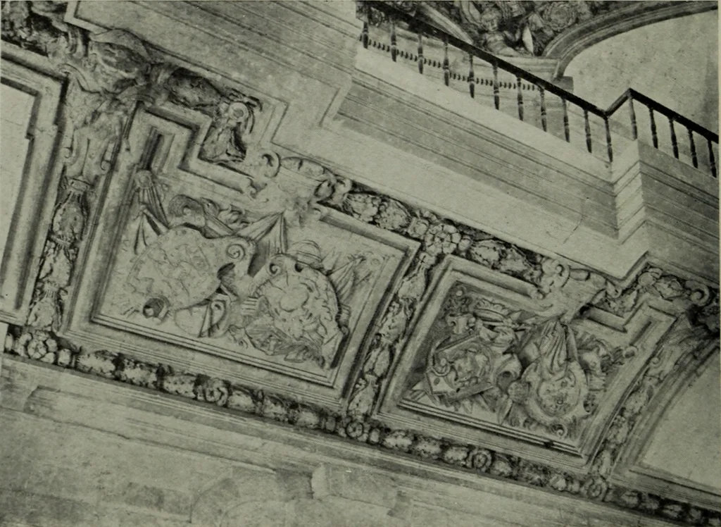 An illustration from The architecture of the Renaissance in France; a history of the evolution of the arts of building, decoration and garden design under classical influence from 1495 to 1830, 1911, leaf 285