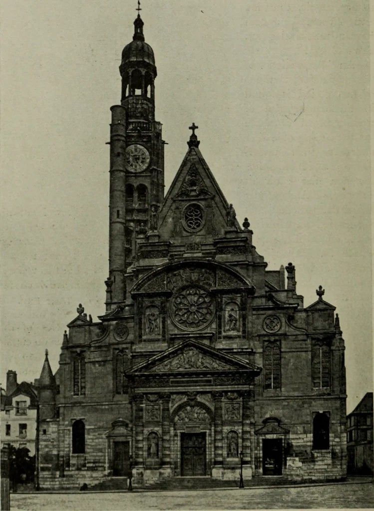 An illustration from The architecture of the Renaissance in France; a history of the evolution of the arts of building, decoration and garden design under classical influence from 1495 to 1830, 1911, leaf 303