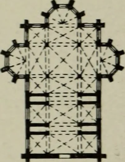 An illustration from The architecture of the Renaissance in France; a history of the evolution of the arts of building, decoration and garden design under classical influence from 1495 to 1830, 1911, leaf 305