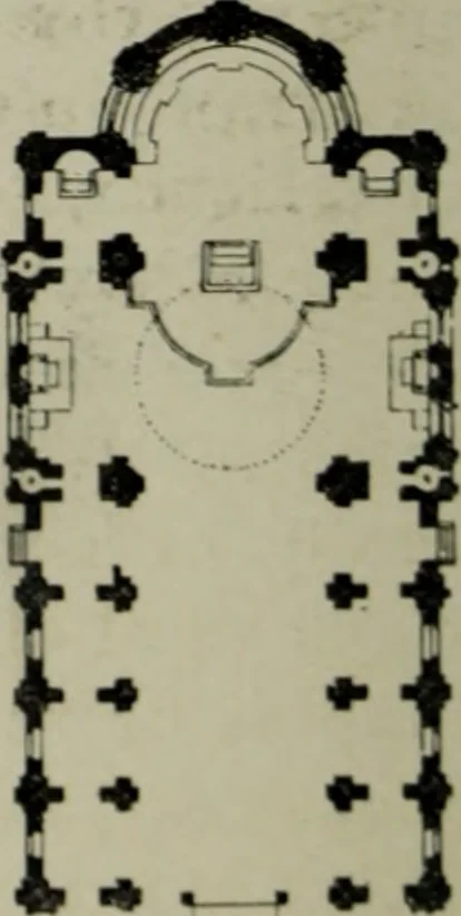 An illustration from The architecture of the Renaissance in France; a history of the evolution of the arts of building, decoration and garden design under classical influence from 1495 to 1830, 1911, leaf 305