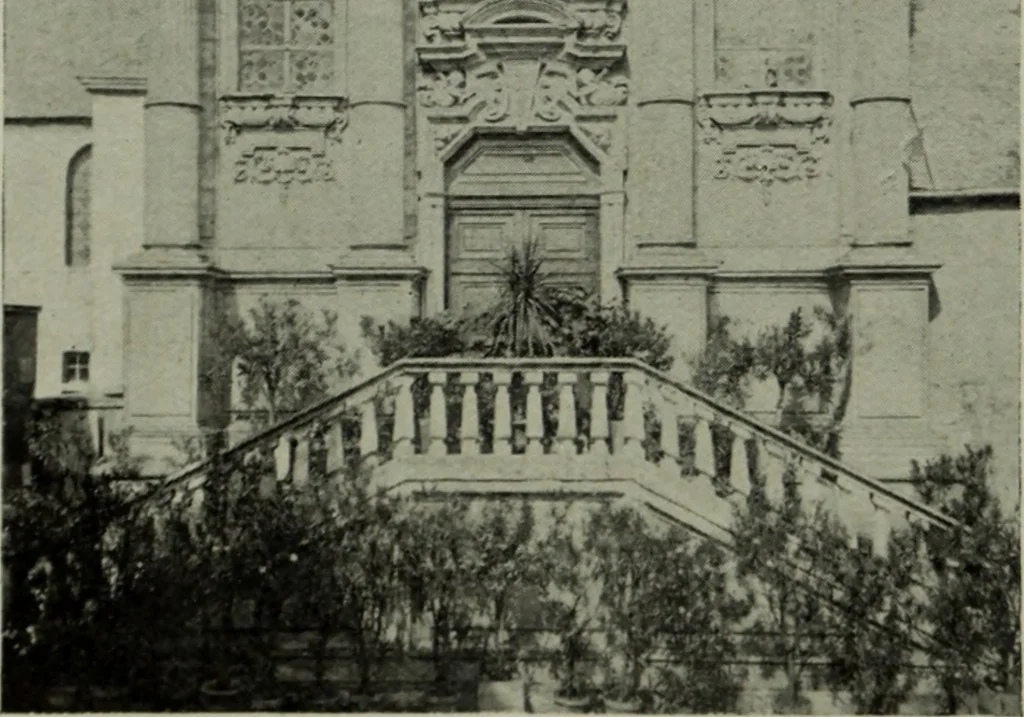 An illustration from The architecture of the Renaissance in France; a history of the evolution of the arts of building, decoration and garden design under classical influence from 1495 to 1830, 1911, leaf 307