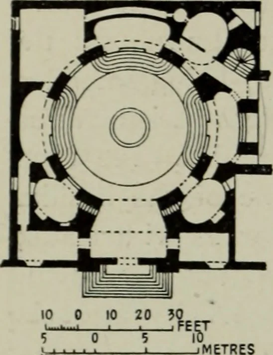 An illustration from The architecture of the Renaissance in France; a history of the evolution of the arts of building, decoration and garden design under classical influence from 1495 to 1830, 1911, leaf 309
