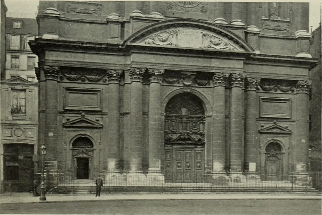 An illustration from The architecture of the Renaissance in France; a history of the evolution of the arts of building, decoration and garden design under classical influence from 1495 to 1830, 1911, leaf 310