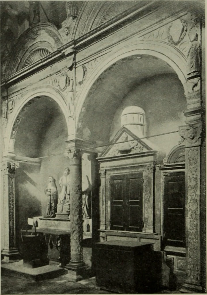 An illustration from The architecture of the Renaissance in France; a history of the evolution of the arts of building, decoration and garden design under classical influence from 1495 to 1830, 1911, leaf 35